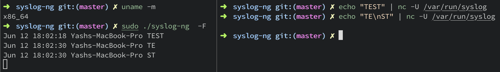 unix-stream() Source Driver - syslog-ng documentation