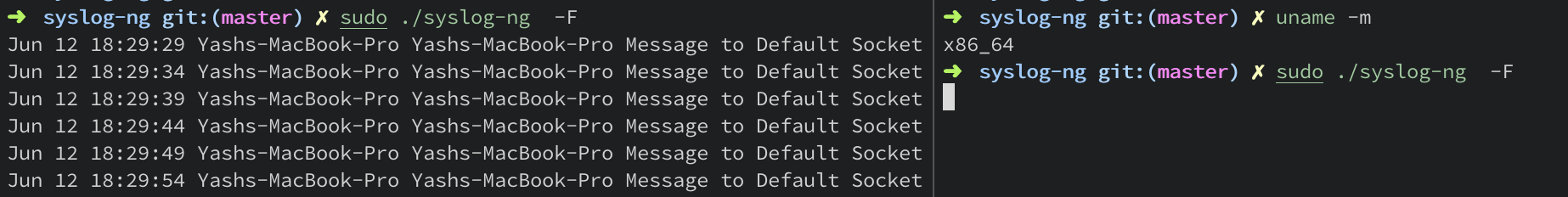 unix-stream() Destination Driver - syslog-ng documentation