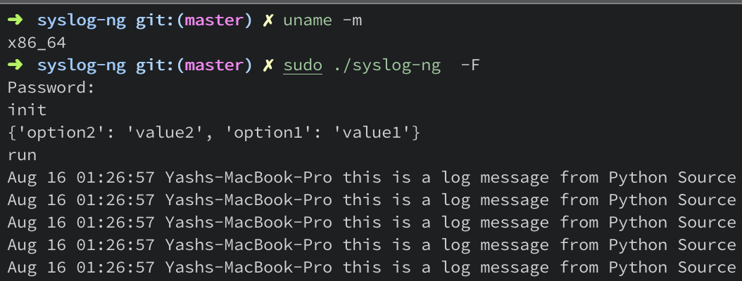 python() Source Driver - syslog-ng documentation