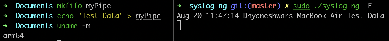 pipe() Source Driver - syslog-ng documentation