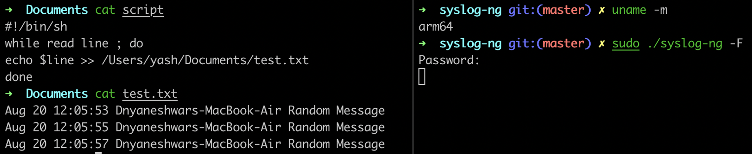 program() Destination Driver - syslog-ng documentation
